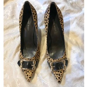 🐆 Nine West Animal Print Heels
